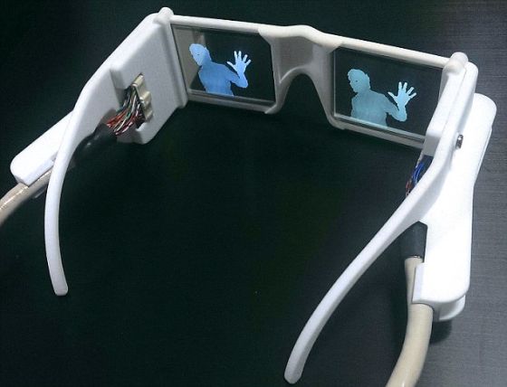 科学家研发出新型智能眼镜 可让盲人看到物体