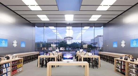 苹果零售店同店销售额下滑3.3% 欲在中国拓展零售业务