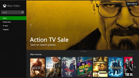 微软推出电影TV平台Xbox Video 开启Xbox娱乐生态圈