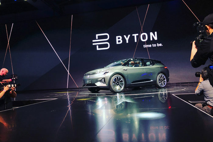 拜腾首款概念车BYTON Concept发布 售价30万元人民币起