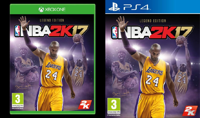 科比荣登《NBA 2K17》封面 游戏能否真实展现一代巨星辉煌风采