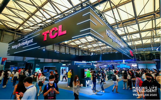  TCL携智慧科技产品重磅亮相，UDE成“最佳Show场”