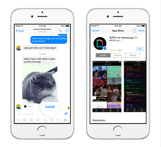 Facebook升级短信Messenger为内容与服务平台