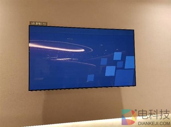 OLED会烧屏！LG新款OLED电视在仁川机场当众出丑