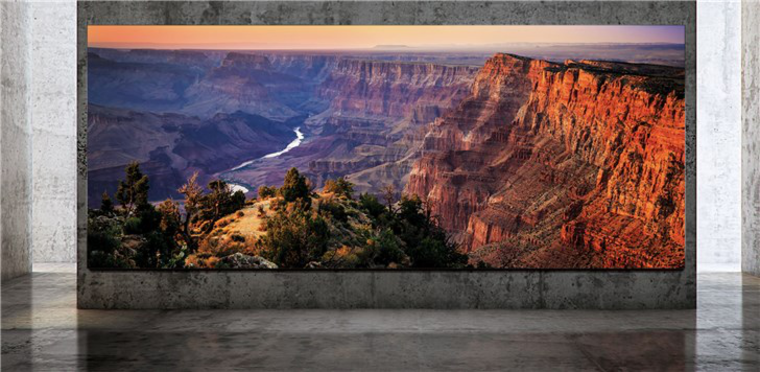 三星宣布推出292英寸8K LED电视 无边框设计、可定制