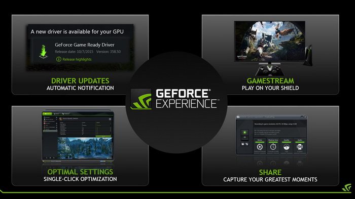 GeForce Experience新增四大功能，驱动升级“重大”改变