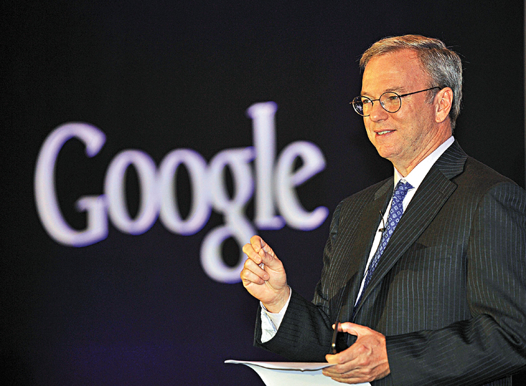 谷歌董事长施密特：互联网将会“消失”