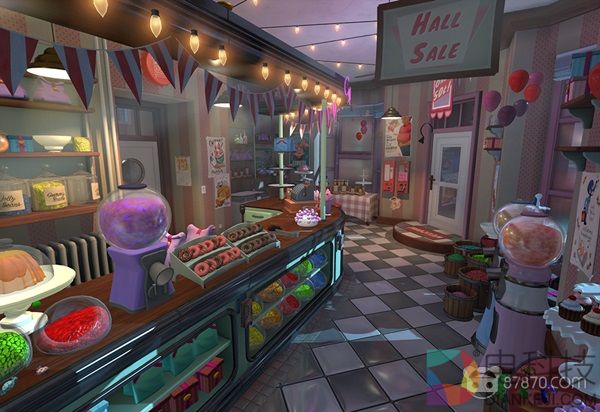 SteamVR更新万圣节主题“糖果屋”新环境
