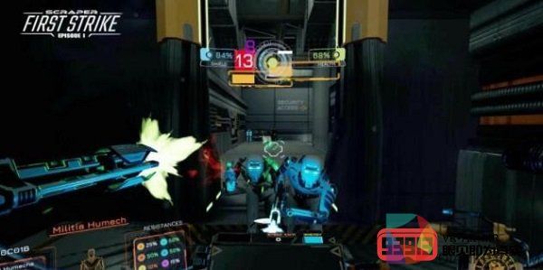 VR射击游戏《Scraper：First Strike》11月21日发售