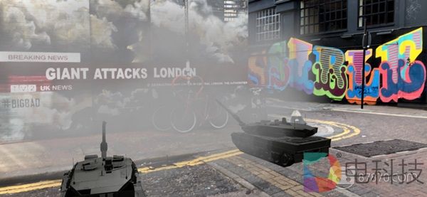 英国说唱艺术家吉格斯使用AR街头艺术推广新专辑