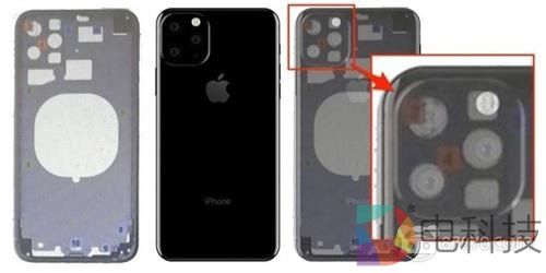 疑似iPhone XI设计图曝光：后置超广角和ToF镜头