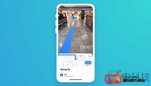 Dent Reality正在开发基于iOS系统的AR导航技术