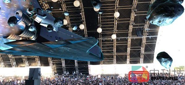 Coachella首次采用AR技术打造互动式现场舞台