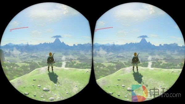 任天堂公布首张《塞尔达：荒野之息》VR截图