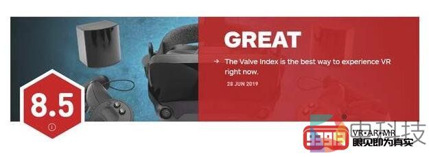 V社自家VR设备获IGN 8.5分