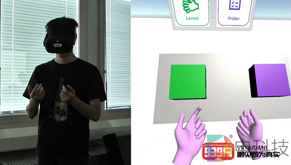 Oculus Quest手势追踪技术使用户在VR中学习基本手语成为可能