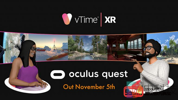 VR社交平台vTime XR即将登陆Oculus Quest