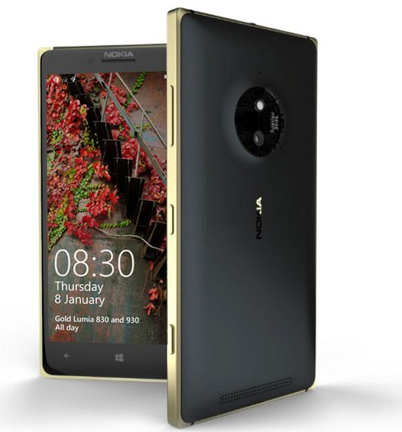 微软发布金色版Lumia 830和930 中国有售