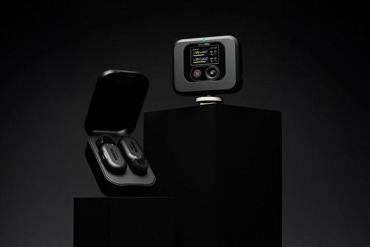 SHURE推出MOVEMIC： 尺寸超小、音质更佳的双通道直连手机无线领夹式麦克风系统