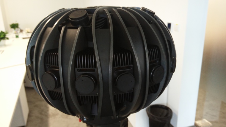 全国只有一台 微鲸花七万美金买下的Jaunt VR摄像机是长这样的