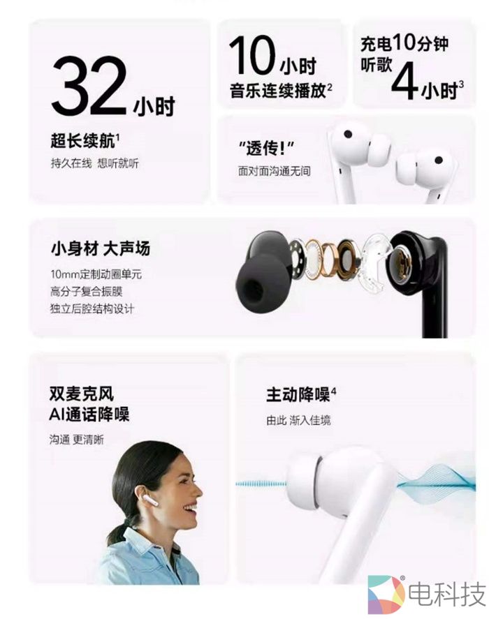 荣耀Earbuds 2 SE TWS耳机简评：长续航、轻降噪的颜值之选