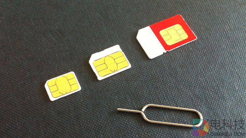 一图看懂SIM卡进化：从大到小、如同一部减肥史